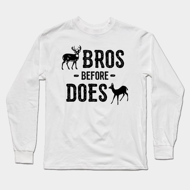 Bros Before Does Long Sleeve T-Shirt by DANPUBLIC